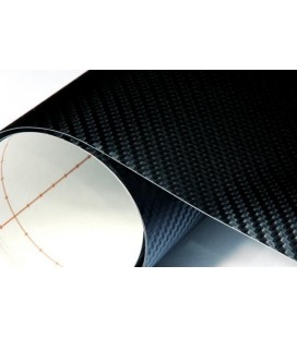 Carbon foil Black 100x152 cm