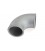 Cast aluminium elbow 90deg 63mm