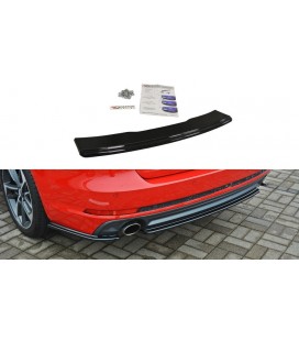 Central Rear Splitter Audi A4 B9 S-Line