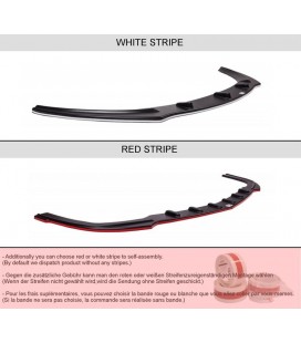 Central Rear Splitter Audi TT MK2 RS (Without Vertical Bars)