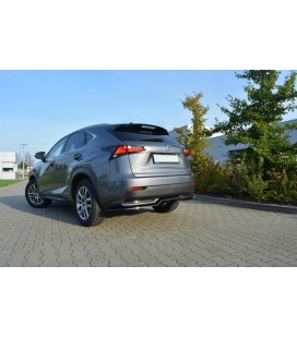 Central Rear Splitter Lexus NX Mk1 H (with vertical bars)