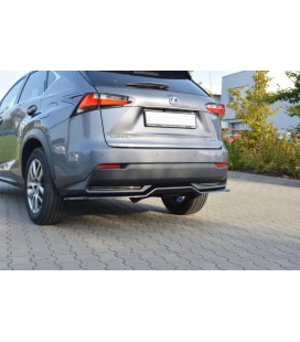 Central Rear Splitter Lexus NX Mk1 H (without vertical bars)