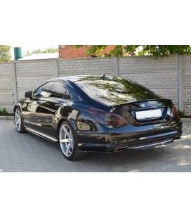 Central Rear Splitter Mercedes CLS C218 (without A Vertical Bar)