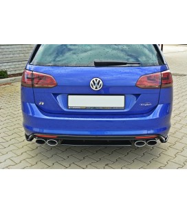 Central Rear Splitter VW Golf 7 R Estate (without A Vertical Bar)