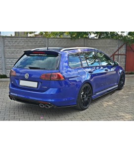 Central Rear Splitter VW Golf 7 R Estate (without A Vertical Bar)