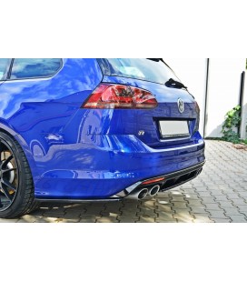 Central Rear Splitter VW Golf 7 R Estate (without A Vertical Bar)