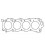 Cometic Head Gasket Right Toyota Lexus 1UZ-FE VVTI 92MM 0,07" MLS