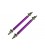 Diffuser mounting, splitter support 200mm Purple