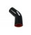 Elbows 45deg TurboWorks Pro Black 80mm