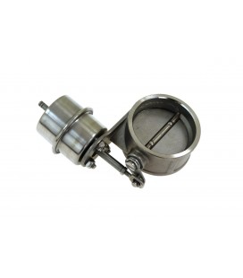 Exhaust Cutout Set Pneumatic 89mm Vacuum Closed