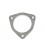 Exhaust flange connector 70mm 3 bolts