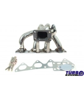 Exhaust manifold HONDA CIVIC B-seria TURBO Steel + WASTEGATE