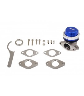 Išorinis WasteGate TurboWorks 38mm 0,5 Bar mėlynas