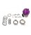 Išorinis WasteGate TurboWorks 44mm 1,6 Bar V-Band violetinis