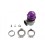 Išorinis WasteGate TurboWorks 60mm 2,2 Bar V-Band violetinis