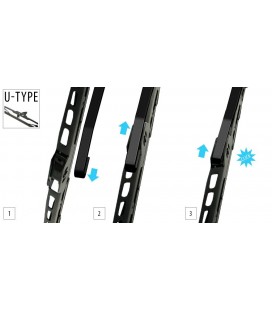 Frame type silicon wiperblade 500 mm