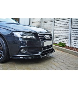 Front splitter Audi A4 B8 (Preface) V.1