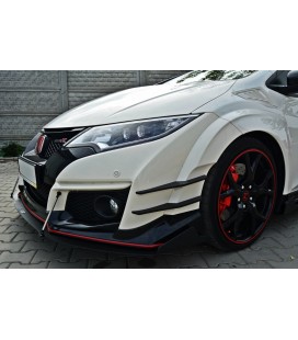 Front splitter Honda Civic IX Type R V.2 Racing