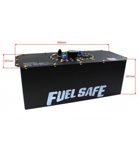 FuelSafe 35L FIA Tank with aluminium cover