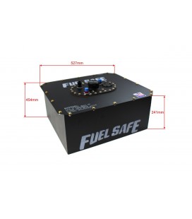 FuelSafe 45L FIA Tank with steel cover