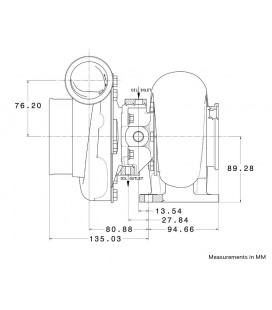 Garrett GTW3684 Turbina