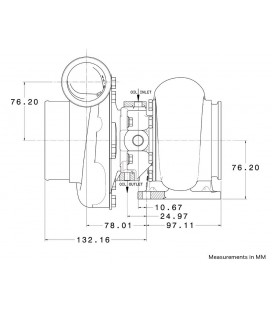 Garrett GTW3884 Turbocharger (841297-5004S)