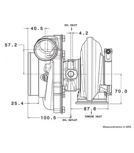 Garrett GTX3071R GEN II Reverse Rotation Turbocharger