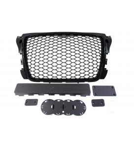 GRILLE AUDI A3 8P RS-STYLE BRIGHT BLACK (09-12)