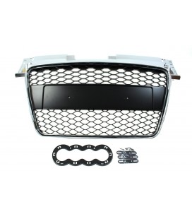 GRILLE AUDI TT 8J RS-STYLE CHROME-BLACK (06-14)