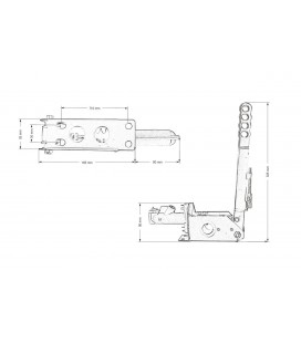 Hydraulic hand brake TurboWorks B05