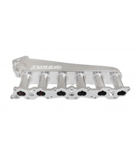Intake manifold Nissan RB20 with throttle body and fuel rail