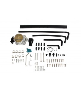 Intake manifold Nissan RB25 with throttle body and fuel rail