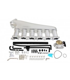 Intake manifold Nissan RB26 with throttle body and fuel rail