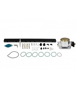 Intake manifold Toyota Lexus 1FZ with throttle body and fuel rail