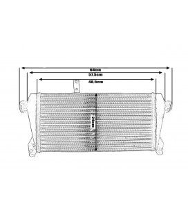 Intercooler TurboWorks AUDI A4 B5 VW Passat B5 1.8T 95-01