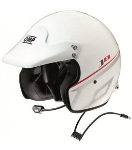 Kask OMP J8 Intercom (Peltor standard) FIA