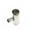 Aluminum tee stub pipe 25mm / 57mm