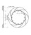 Brake rotors drilled for Big Brake Kit 330mm 2009-2011