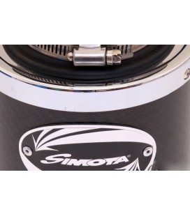 Carbon air filter Airbox 175x130 70mm