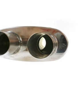 Center Muffler 57-51mm TurboWorks LT 304SS