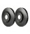 D1957 - Tarcze hamulcowe Premium Gładkie (Para) EBC Brakes NISSAN | Leaf | NV200 Combi | NISSAN COMMERCIAL | NV200 | CHEVROLET |
