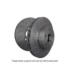 D7364D - Tarcze hamulcowe Premium Gładkie (Para) EBC Brakes CHEVROLET | Corvette (C6)(Grand Sport) | Corvette (C6)(Z06)