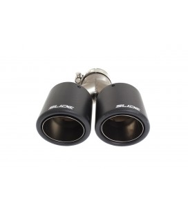 Double Exhaust Pipe 101mm enter 76mm SLIDE