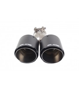 Double Exhaust Pipe 89mm enter 63,5mm SLIDE