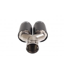 Double Exhaust Pipe 89mm enter 63,5mm SLIDE