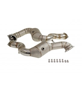 Downpipe Audi RS6 C7 RS7 S6 C7 S7 4.0 TFSI V8 Heat Shield