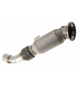 Downpipe BMW F30 F32 340i 440i B58 with heat shield