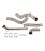 Downpipe Mercedes Benz AMG GT GTS S/C/R 2012+ Decat Heat Shield