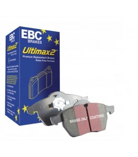 DP1992 - Zestaw klocków hamulcowych seria ULTIMAX2 EBC Brakes RENAULT | Laguna 3 | Laguna 3 Coupe | Latitude