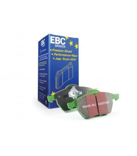 DP21661 - Zestaw klocków hamulcowych seria GREENSTUFF EBC Brakes SUBARU | Forester | Forester (SG5) | Impreza | Impreza (Sport) 